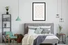 MuchoWow® MuchoWow® Gerahmtes Poster Wohnzimmer - Muster - Produktbild-Vorschau 7