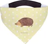 Mr. & Mrs. Panda Bandana Igel Herzen - Gelb Pastell - Produktbild-Vorschau 1