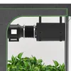 Close-up view of a grow tent interior, showing a ventilation system and plants. Produktbild-Vorschau