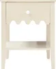 Nachttisch 'Luspoo' mit Schublade 50 x 40 x 40 cm Cremeweiß Produktbild-Vorschau 6