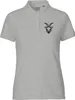 Huuraa Damen Polo Shirt Steinbock Sternzeichen Symbol S Produktbild-Vorschau 1