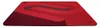 A red mousepad with a stylized design. Náhled obrázku produktu