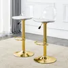Lot de 2 tabourets de bar réglables en hauteur, dossier Voir les images du produit 4