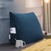 Velký ergonomický polštářek na opěrku hlavy sametový Náhled obrázku produktu 3