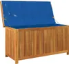 vidaXL Coffre à coussins d'extérieur 113x50x60,5 cm bois Voir les images du produit 4