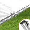 Hühnerstall 3x6x2m Hühnerhaus Freilaufgehege mit PE-Dach, Produktbild-Vorschau 5
