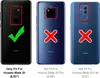 Comparison of phone cases for different Huawei Mate models. Produktbild-Vorschau