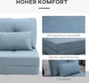 Bodensessel Klappmatratze Schlafmatte, 2-in-1-Design, Produktbild-Vorschau 6