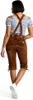 Steigenhöfer Traditionelle Kniebund-Lederhose für Damen mit Produktbild-Vorschau 3