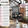 tectake® Bürostuhl Marius ergonomische Form mit Produktbild-Vorschau 2