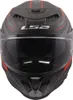 LS2 FF807 DRAGON SUBIC Integralhelm matt rot S S in rot Produktbild-Vorschau 3