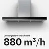 Klarstein Verosteel Dunstabzugshaube 90cm - 881,6 m³/h, A++ Produktbild-Vorschau 4