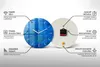 Wallfluent Wanduhr – Stilles Quarzuhrwerk - Uhr Dekoration Produktbild-Vorschau 7
