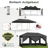 Sekey Faltpavillon 3x6 m wasserdicht UV50+ Gartenpavillon Produktbild-Vorschau 2