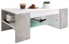 VCM Holz Couchtisch mit ESG-Sicherheitsglas | Sofatisch mit Produktbild-Vorschau 2