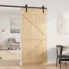 Porte vidaXL NARVIK Nature 100 x 210 cm en pin massif Voir les images du produit 3