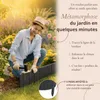 Floranica Bordure de jardin en bois flexible 40 x 200 cm Voir les images du produit 5