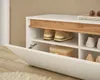 Garderobe Set 5-teilig "Center" in weiß und Wotan Eiche Produktbild-Vorschau 5