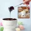 com-four® Premium Schokoladenfondue-Set - Keramikschale mit Produktbild-Vorschau 3