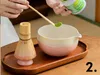Coffret matcha latte "Fuji Pink" avec bol verseur, fouet et Voir les images du produit 4