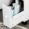 kleankin Badezimmerschrank mit Rollen, Nischenschrank mit Produktbild-Vorschau 9