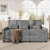 Merax 3-Sitzer Schlafsofa ausziehbar, 3-in-1 Sofabett aus Produktbild-Vorschau 6