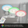 Lampade da incasso a LED CCT anello luminoso RGB Anteprima dell’immagine prodotto 4