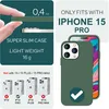 MagSafe Hülle für iPhone 15 Pro Liquid Silikon Handyhülle Produktbild-Vorschau 4