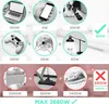 Duronic ET8W Mehrfachsteckdose | Steckdosenwürfel mit 3 USB Produktbild-Vorschau 6