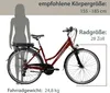 Agon Avesa E Bike bici da trekking donna uomo da 155 cm con Anteprima dell’immagine prodotto 3