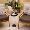 Tavolino nero da salotto base marmo 32CM nero Anteprima dell’immagine prodotto 7