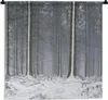 MuchoWow® Wandteppich Wandbehang Bäume - Winter - Schnee Produktbild-Vorschau 1