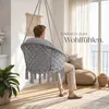 tectake® Hängesessel Samira 80 x 81 x 139 cm Produktbild-Vorschau 8
