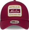 New Era A-Frame Trucker Cap - RETRO PATCH maroon Produktbild-Vorschau 3