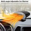 Autoheizung, Tragbar KFZ Heizlüfter, 12V 150W, Auto Heizung Produktbild-Vorschau 3