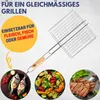 Best Sporting Grillkorb mit Holzgriff I 27 x 24 x 3 cm I Produktbild-Vorschau 4