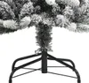 vidaXL Sapin de Noël artificiel enneigé 180 cm PVC&PE Voir les images du produit 10