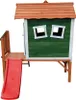 HOME DELUXE Spielhaus auf Stelzen PINO inkl. Rutsche - Grün Produktbild-Vorschau 4