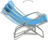 vidaXL Hojdacie kreslá 2 ks Steel Blue Náhľad obrázku produktu 4