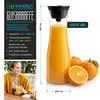 Arendo Glaskaraffe mit Deckel, 1,2 L, Wasserkaraffe, Produktbild-Vorschau 2