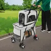 Hundebuggys 51*63*105cm Doppelter Haustierstroller Produktbild-Vorschau 3