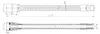 Sapho Schlauch für ausziehbare Duschen, F1/2"-M3/8", 175cm, Produktbild-Vorschau 4