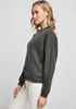 Build Your Brand BY058 | Damen Oversize Crewneck - Farbe: Produktbild-Vorschau 4