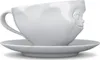 TV Kaffeetasse grinsend weiß 200 ml Tasse Milchkaffee Produktbild-Vorschau 5