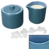 Ritzenhoff 2dílná sada Jasper ocean blue konvička na mléko Náhled obrázku produktu 1