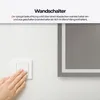 Artforma Badspiegel 100x140 cm - mit LED Beleuchtung - LED Produktbild-Vorschau 5