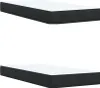 vidaXL Boxspringbett mit Matratze Schwarz 200x200 cm Samt Produktbild-Vorschau 7