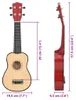 vidaXL Set di ukulele soprano per bambini con borsa in Anteprima dell’immagine prodotto 7