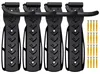 4 x WELLGRO Wand Fahrradhalter - Stahl Fahrrad Produktbild-Vorschau 2