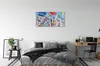 Glasbilder 120x60 Wandkunst Viele Flaggen Produktbild-Vorschau 3